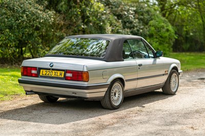 Lot 107 - 1993 BMW 318i Cabriolet