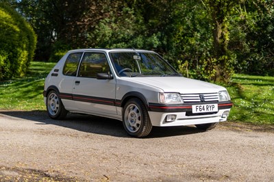 Lot 104 - 1989 Peugeot 205 GTi 1.6