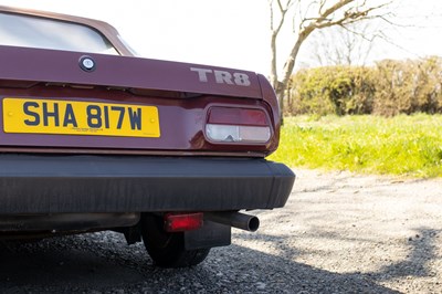 Lot 74 - 1981 Triumph TR7 Convertible