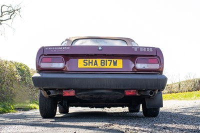 Lot 74 - 1981 Triumph TR7 Convertible