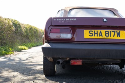 Lot 74 - 1981 Triumph TR7 Convertible