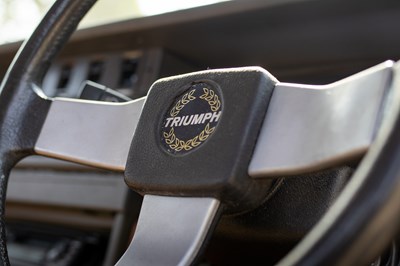 Lot 74 - 1981 Triumph TR7 Convertible
