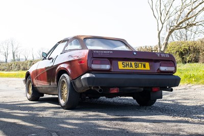 Lot 74 - 1981 Triumph TR7 Convertible