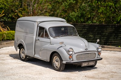 Lot 89 - 1969 Morris 6 CWT Van