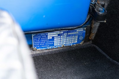 Lot 50 - 1975 Morris Mini Van