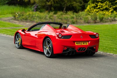 Lot 122 - 2012 Ferrari 458 Spider