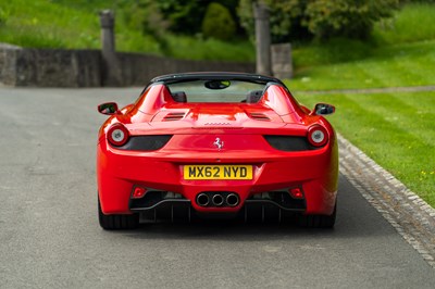 Lot 122 - 2012 Ferrari 458 Spider