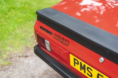 Lot 83 - 1978 Ford Escort RS Mexico