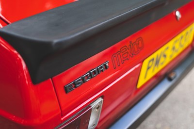 Lot 83 - 1978 Ford Escort RS Mexico