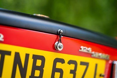 Lot 118 - 1971 Fiat 124 Sport Spider BS