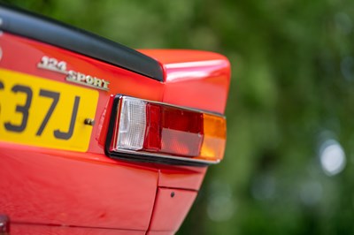 Lot 118 - 1971 Fiat 124 Sport Spider BS