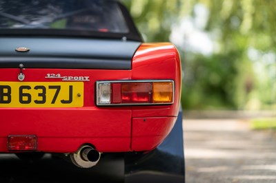 Lot 118 - 1971 Fiat 124 Sport Spider BS