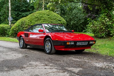 Lot 120 - 1985 Ferrari Mondial QV Cabriolet