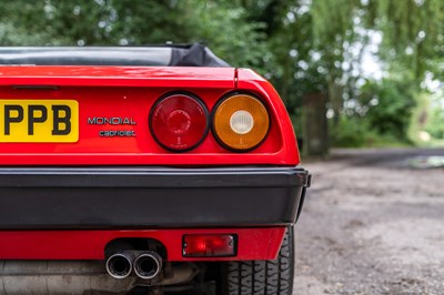 Lot 120 - 1985 Ferrari Mondial QV Cabriolet