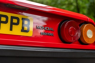 Lot 120 - 1985 Ferrari Mondial QV Cabriolet