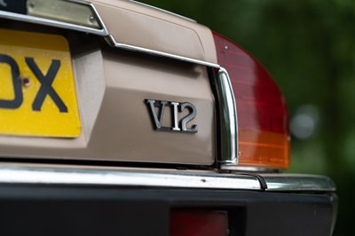 Lot 100 - 1987 Jaguar XJ-S Coupe 5.3