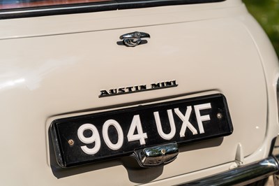 Lot 58 - 1962 Mini Special