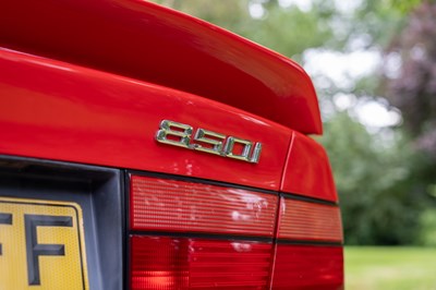 Lot 96 - 1991 BMW 850i