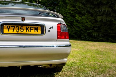 Lot 36 - 2001 Rover 45 Impression S