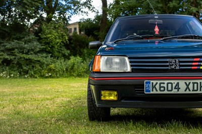 Lot 106 - 1993 Peugeot 205 XAD GL Van
