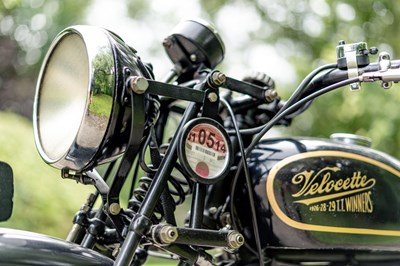 Lot 11 - 1931 Velocette GTP 250cc Two-Stroke