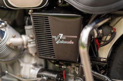 Lot 26 - 1970 Moto Guzzi V750 Ambassador Police