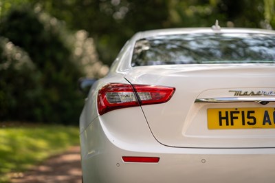 Lot 125 - 2015 Maserati Ghibli