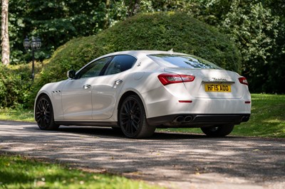 Lot 125 - 2015 Maserati Ghibli