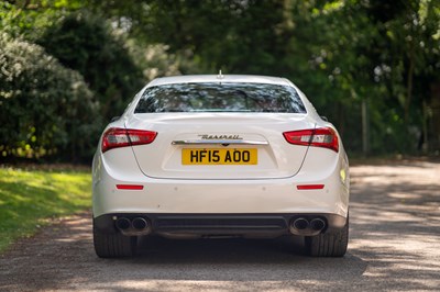 Lot 125 - 2015 Maserati Ghibli