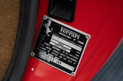 Lot 121 - 1984 Ferrari 308 GTS QV