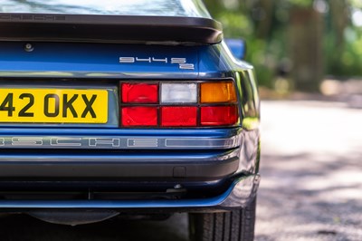 Lot 113 - 1989 Porsche 944 S2