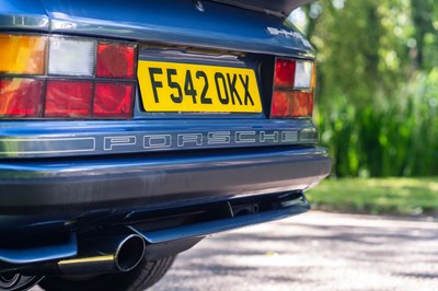 Lot 113 - 1989 Porsche 944 S2