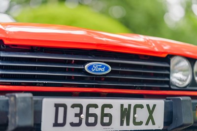 Lot 81 - 1987 Ford Capri 1.6 Laser - 2.0S Tribute