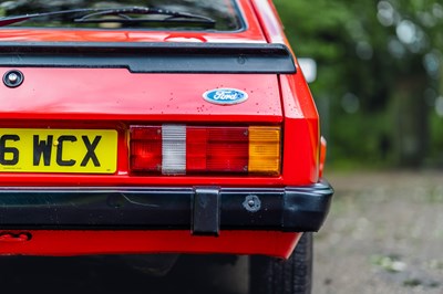 Lot 81 - 1987 Ford Capri 1.6 Laser - 2.0S Tribute