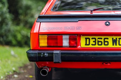 Lot 81 - 1987 Ford Capri 1.6 Laser - 2.0S Tribute