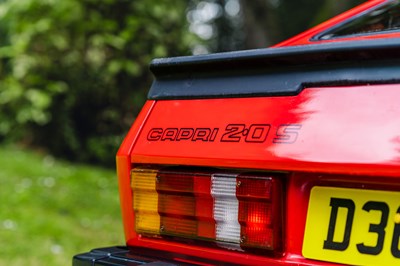 Lot 81 - 1987 Ford Capri 1.6 Laser - 2.0S Tribute