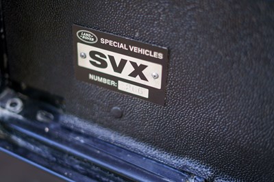 Lot 66 - 2009 Land Rover 90 SVX 60th Anniversary Limited Edition No.266