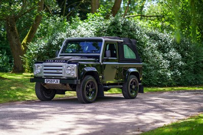 Lot 66 - 2009 Land Rover 90 SVX 60th Anniversary Limited Edition No.266