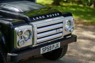 Lot 66 - 2009 Land Rover 90 SVX 60th Anniversary Limited Edition No.266