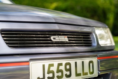 Lot 63 - 1991 Vauxhall Nova GSI