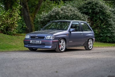 Lot 63 - 1991 Vauxhall Nova GSI