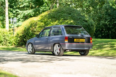 Lot 63 - 1991 Vauxhall Nova GSI