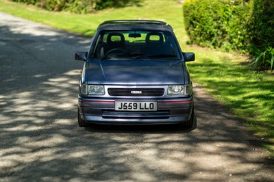 Lot 63 - 1991 Vauxhall Nova GSI