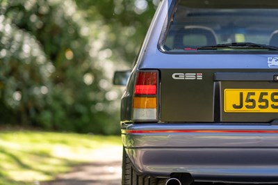Lot 63 - 1991 Vauxhall Nova GSI