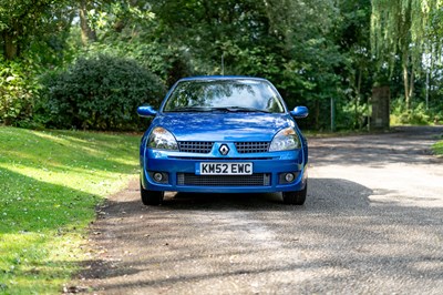 Lot 65 - 2003 Renault Clio II RS 172 Cup