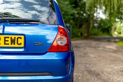Lot 65 - 2003 Renault Clio II RS 172 Cup