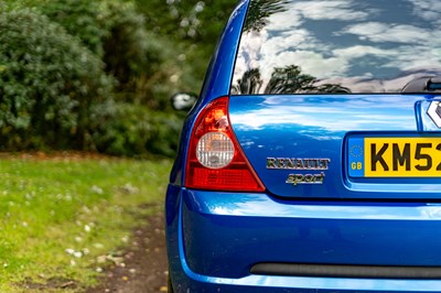 Lot 65 - 2003 Renault Clio II RS 172 Cup