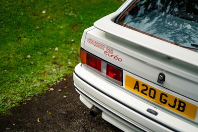 Lot 82 - 1988 Ford Escort RS Turbo