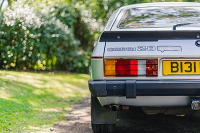 Lot 37 - 1985 Ford Capri 2.8i Special