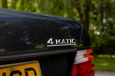 Lot 97 - 1990 Mercedes-Benz 300 E 4matic